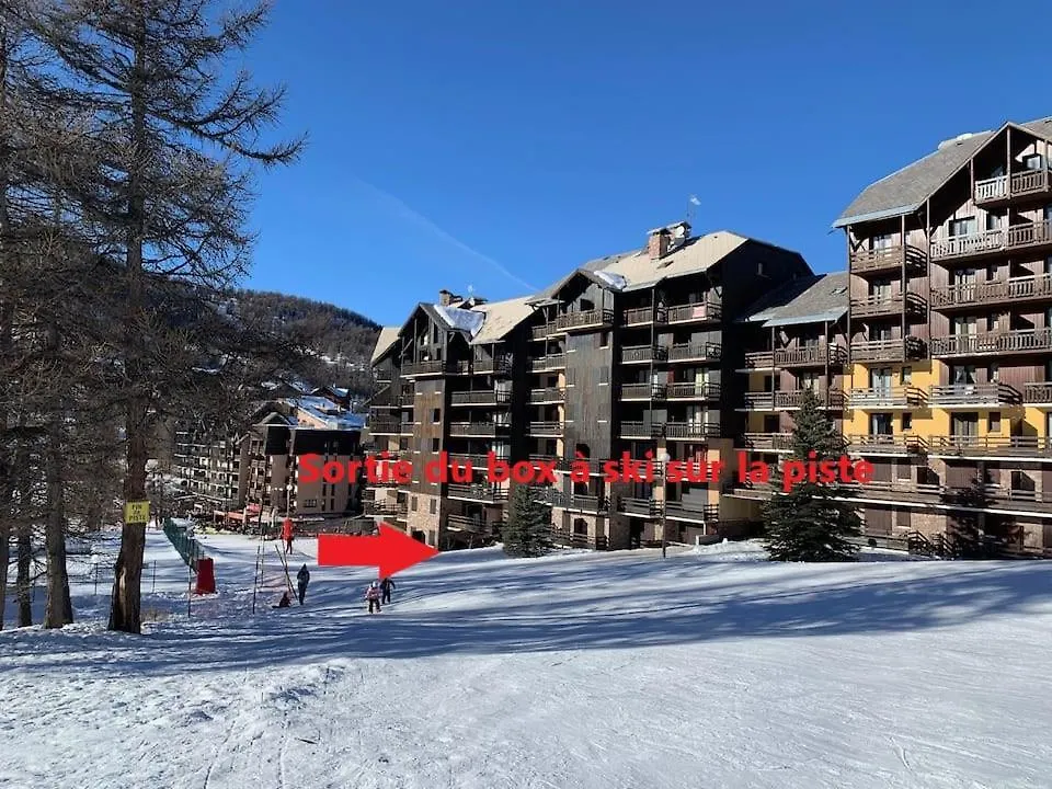 Apartamento Appart Renove Avec Piscine Chauffee - 4 Personnes Risoul